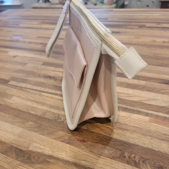 Michael Kors Pale Pink Trousseau Bag Wristlet & Dust Bag NWOT - Picture 2 of 15